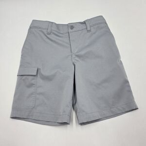 Under Armour boys' gray performance shorts size S